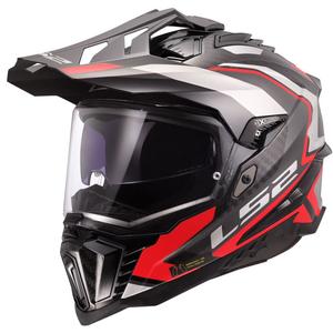 Κράνος μοτοσικλέτας Enduro LS2 MX701 Explorer C Frontier II κόκκινο