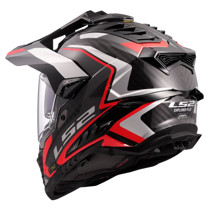 Κράνος μοτοσικλέτας Enduro LS2 MX701 Explorer C Frontier II κόκκινο