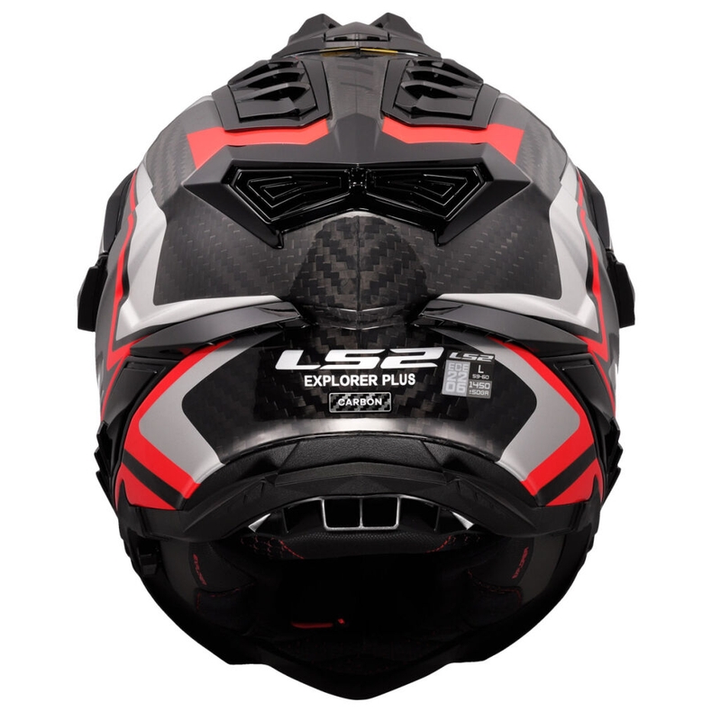 Κράνος μοτοσικλέτας Enduro LS2 MX701 Explorer C Frontier II κόκκινο
