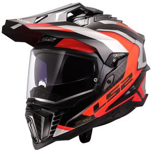 Κράνος μοτοσικλέτας Enduro LS2 MX701 Explorer C Frontier II πορτοκαλί