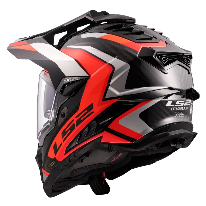 Κράνος μοτοσικλέτας Enduro LS2 MX701 Explorer C Frontier II πορτοκαλί