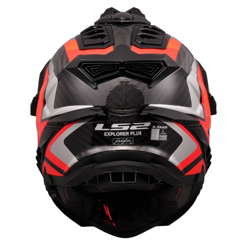 Κράνος μοτοσικλέτας Enduro LS2 MX701 Explorer C Frontier II πορτοκαλί