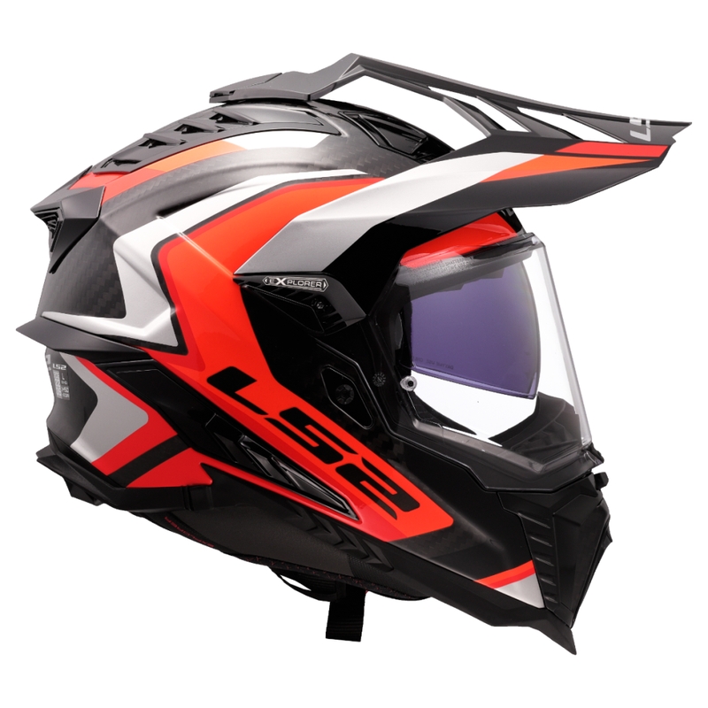 Κράνος μοτοσικλέτας Enduro LS2 MX701 Explorer C Frontier II πορτοκαλί
