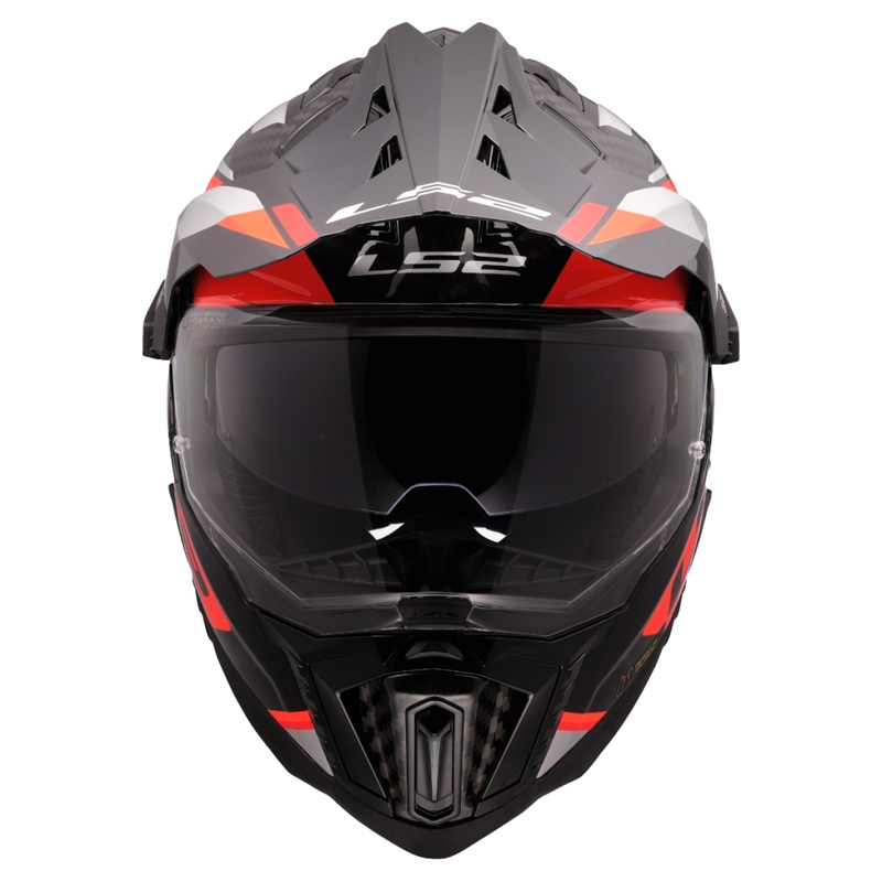 Κράνος μοτοσικλέτας Enduro LS2 MX701 Explorer C Frontier II πορτοκαλί
