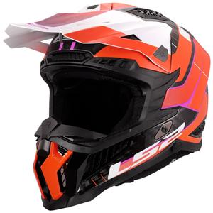 Κράνος Motocross LS2 MX703 X-Force Galuo πορτοκαλί