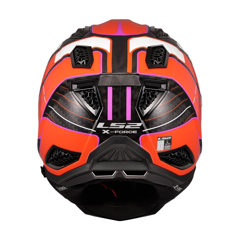Κράνος Motocross LS2 MX703 X-Force Galuo πορτοκαλί