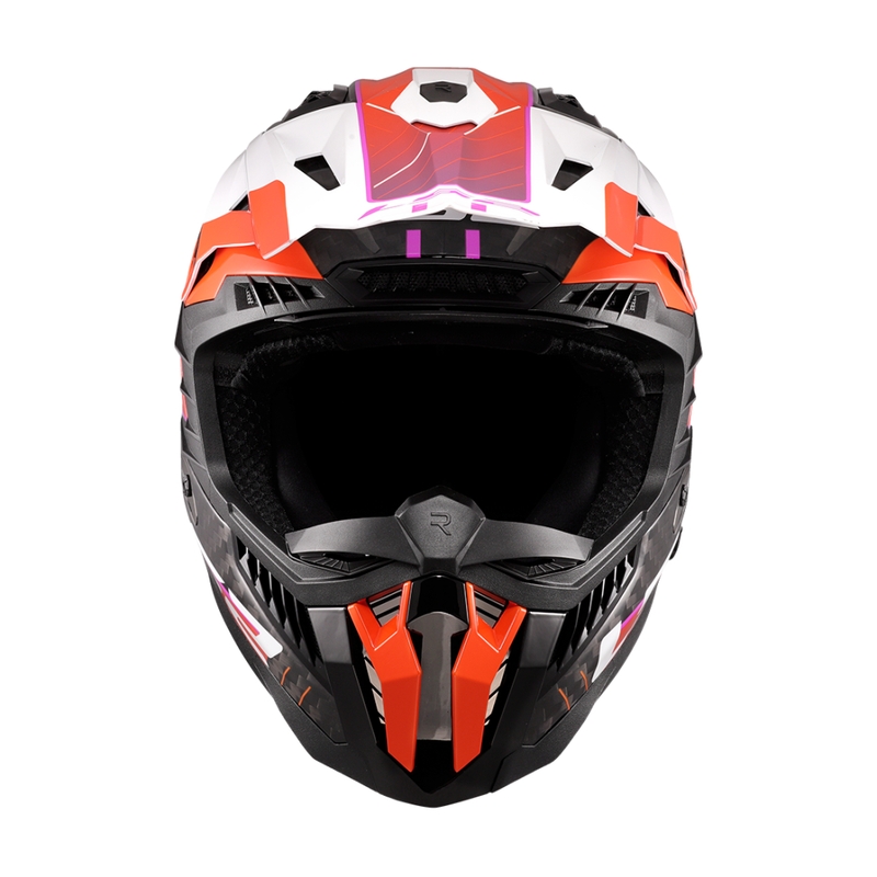 Κράνος Motocross LS2 MX703 X-Force Galuo πορτοκαλί