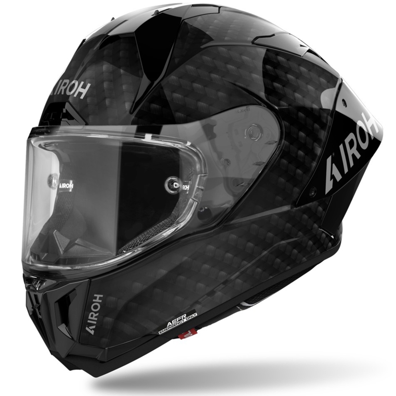 Ενσωματωμένο κράνος μοτοσικλέτας Airoh GP800 FIM Carbon μαύρο
