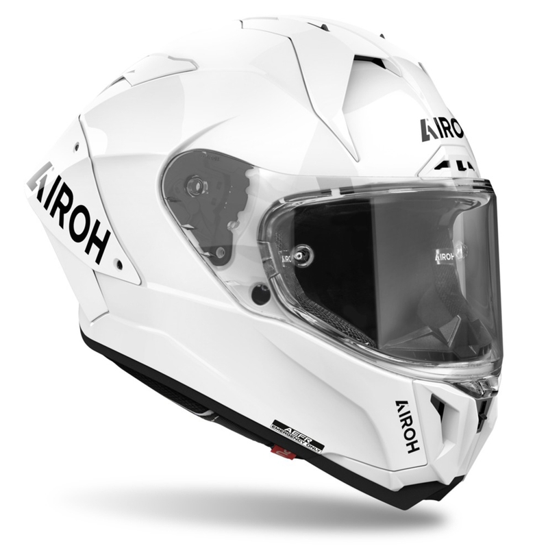 Ενσωματωμένο κράνος μοτοσικλέτας Airoh GP800 FIM Carbon λευκό