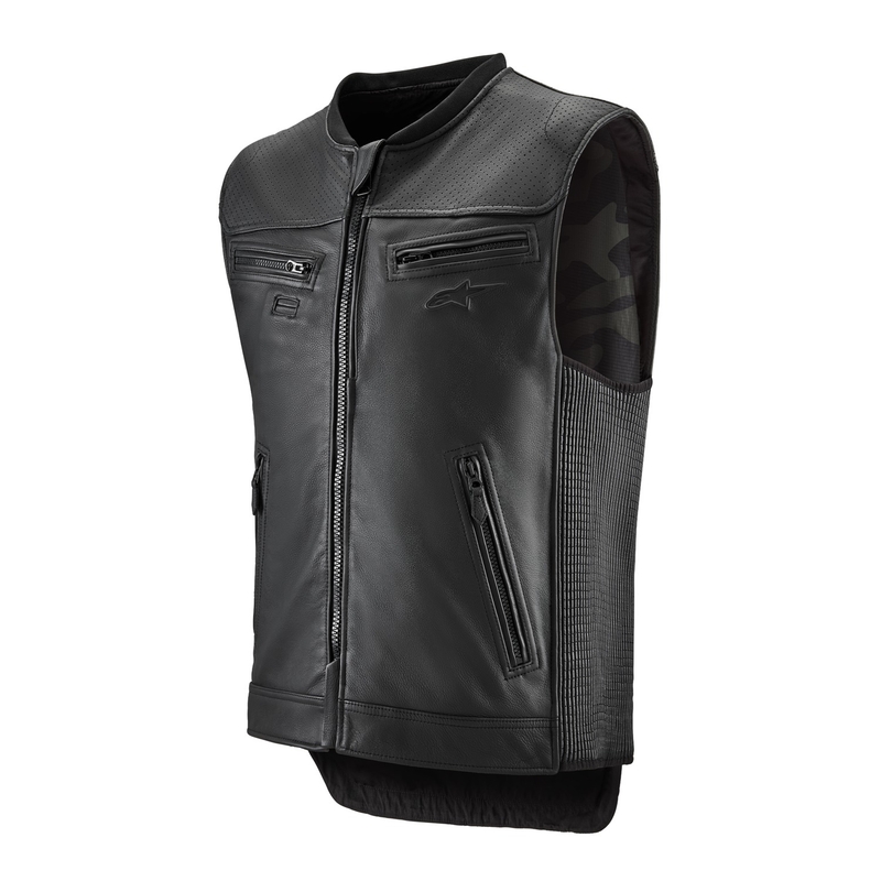 Γιλέκο αερόσακου Alpinestars TECH-AIR®3 V2 LEATHER system μαύρο
