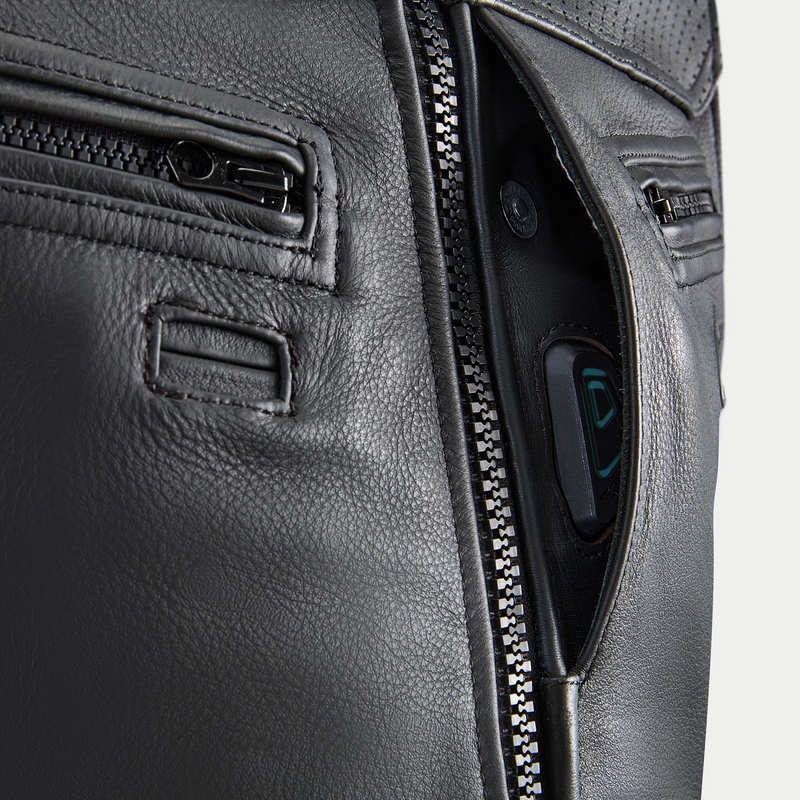 Γιλέκο αερόσακου Alpinestars TECH-AIR®3 V2 LEATHER system μαύρο