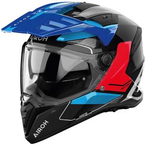Enduro κράνος για μοτοσικλέτα Airoh Bandit Tune μπλε-κόκκινο