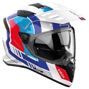 Enduro κράνος για μοτοσικλέτα Airoh Bandit Horn λευκό