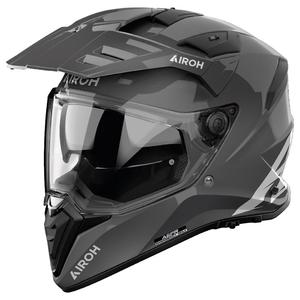 Κράνος μοτοσικλέτας Enduro Airoh Bandit Χρώμα σκούρο γκρι