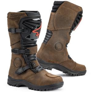 Μπότες μοτοσικλέτας Stylmartin Overlander WP καφέ