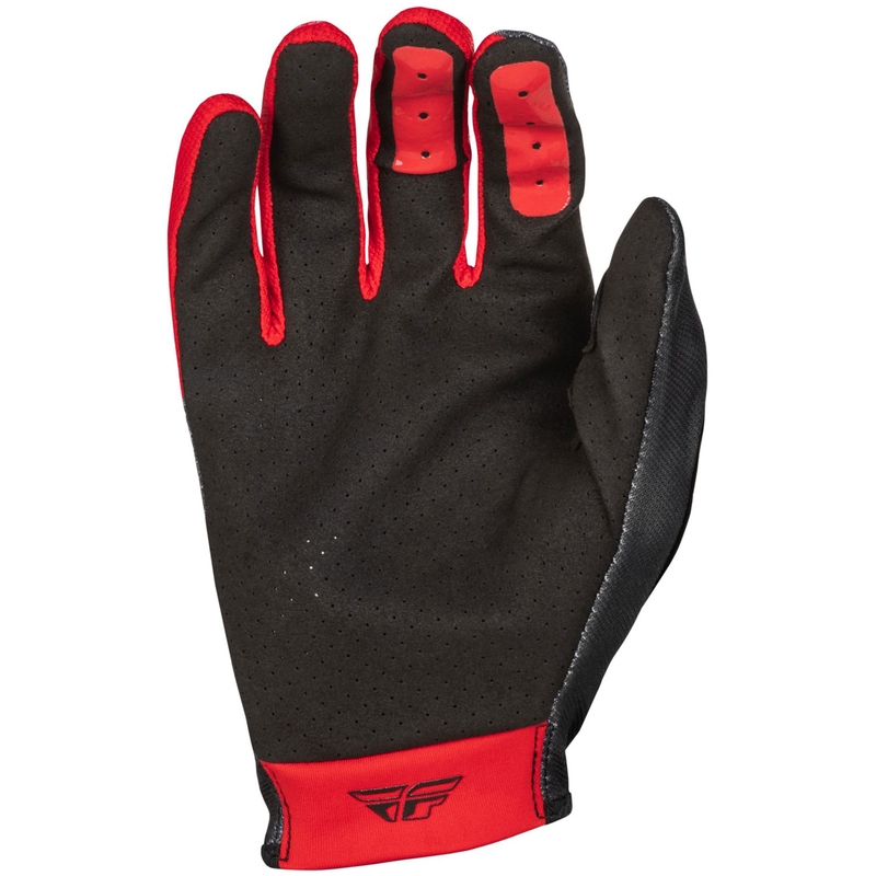 Γάντια motocross FLY Racing Lite μαύρα-κόκκινα