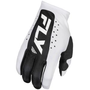 Γάντια Motocross FLY Racing Lite λευκό-μαύρο