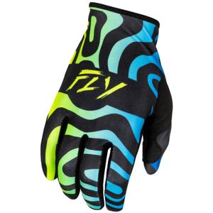 Γάντια Motocross FLY Racing Lite μπλε-μπλε-κίτρινο