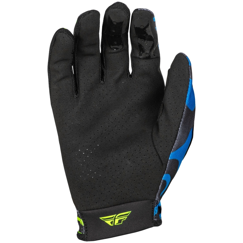 Γάντια Motocross FLY Racing Lite μπλε-μπλε-κίτρινο