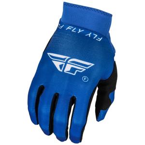 Γάντια Motocross FLY Racing ProLite μπλε και λευκό