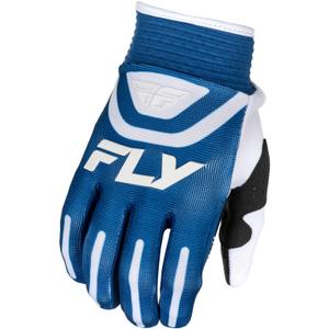 Γάντια Motocross FLY Racing F-16 μπλε και λευκό