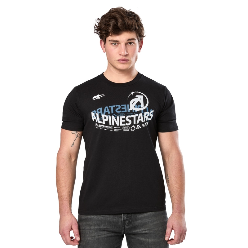 Alpinestars Semicircle CSF T-shirt μαύρο