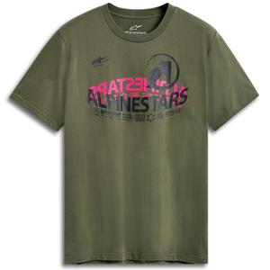 T-shirt Alpinestars Semicircle CSF πράσινο