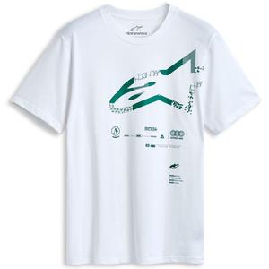 T-shirt Alpinestars Geografica CSF λευκό