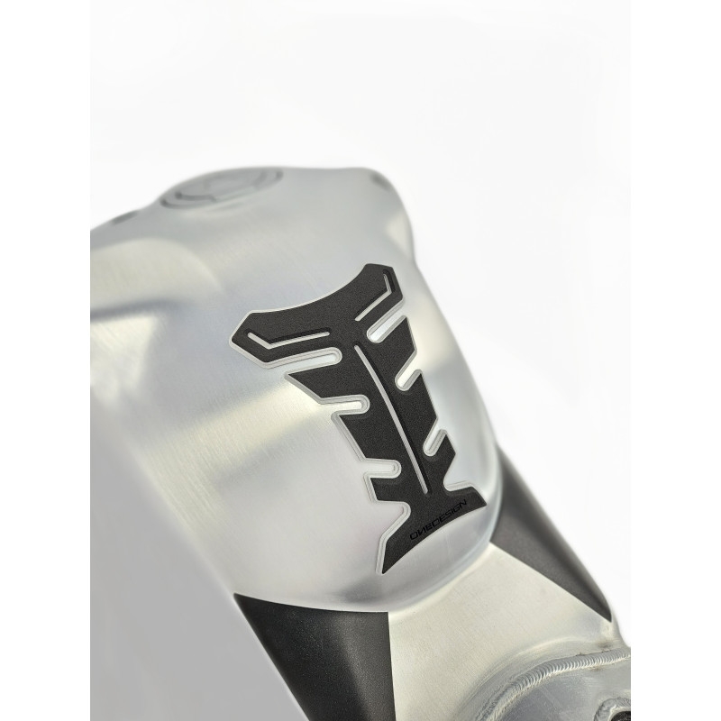 Κάλυμμα ρεζερβουάρ καυσίμου Εκτύπωση Μαύρο μαύρο-γκρι