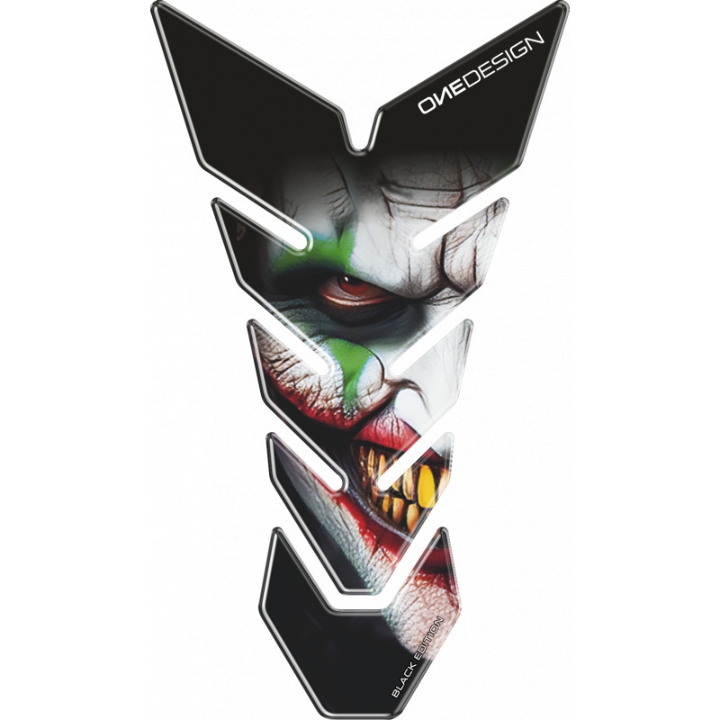 Κάλυμμα ρεζερβουάρ καυσίμου Print Black edition - Monster face