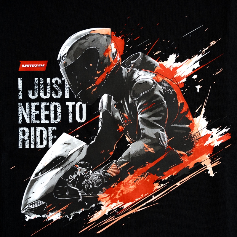 Μπλουζάκι MotoZem I just need to ride