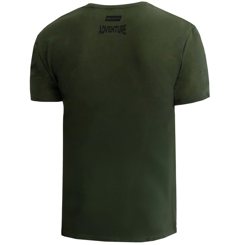 T-shirt Motozem Adventure πράσινο