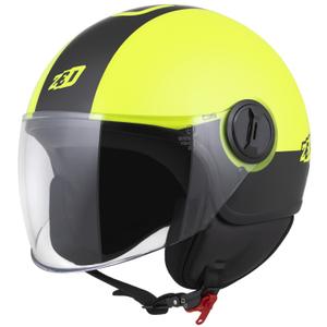 Ανοιχτό κράνος ZED C35 fluo κίτρινο-μαύρο