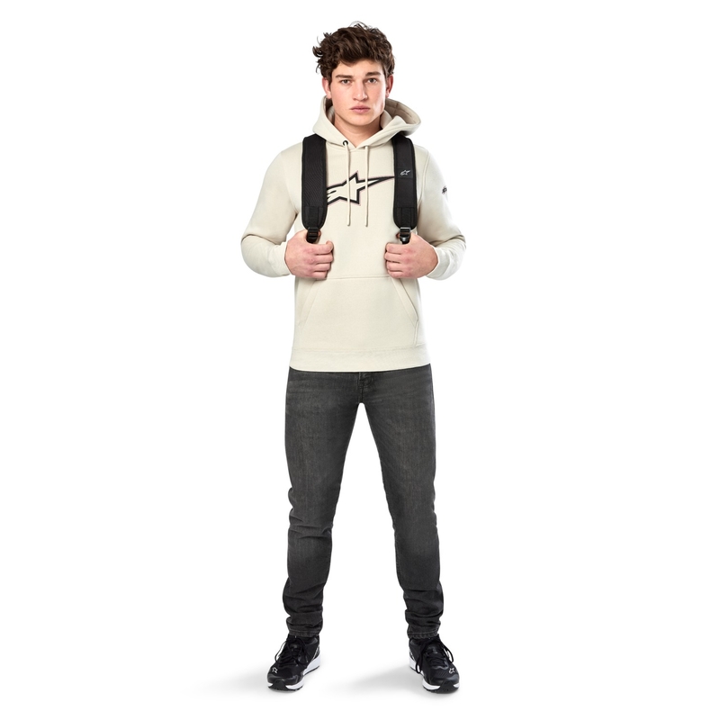 Alpinestars Insignia Hoodie λευκό offwhite