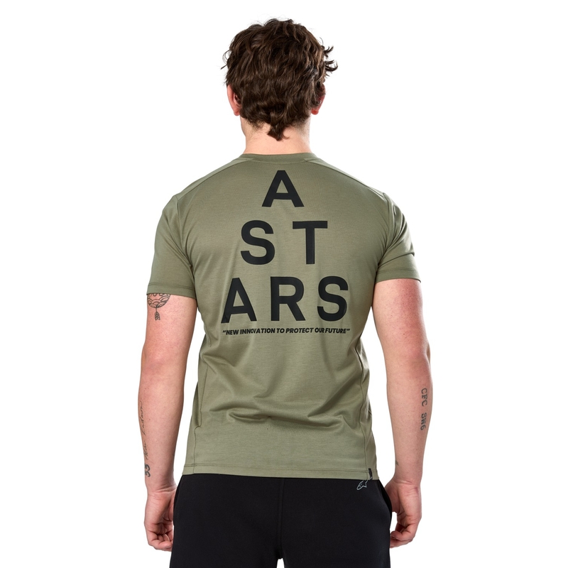 T-shirt Alpinestars Attrition Performance ανοιχτό πράσινο