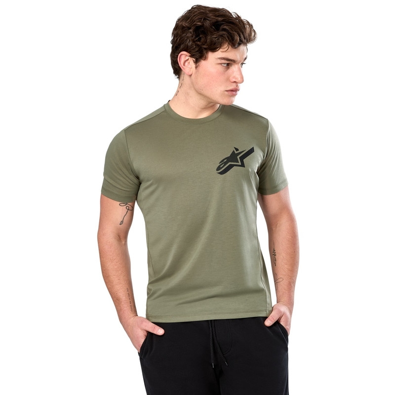 T-shirt Alpinestars Attrition Performance ανοιχτό πράσινο