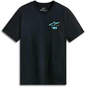 T-shirt Alpinestars Asym CSF μαύρο