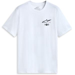 T-shirt Alpinestars Asym CSF λευκό