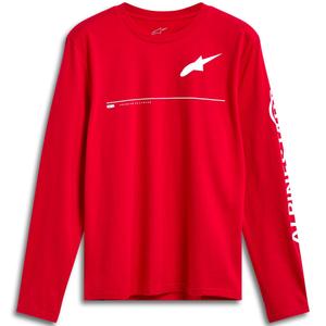 Alpinestars Committed CSF Κόκκινο μακρυμάνικο T-Shirt