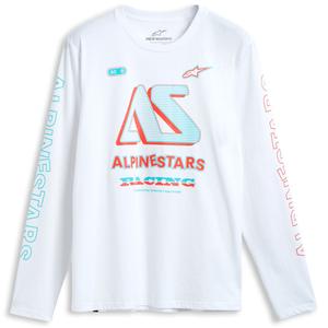 Alpinestars Ayess CSF μακρυμάνικο T-shirt λευκό