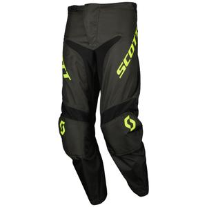 SCOTT Compete παντελόνι motocross μαύρο-fluo κίτρινο