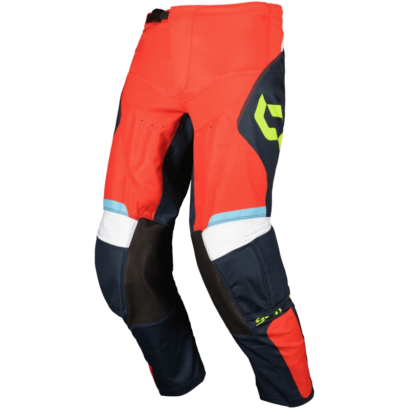 Παντελόνι Motocross SCOTT EVO Race μπλε-κόκκινο