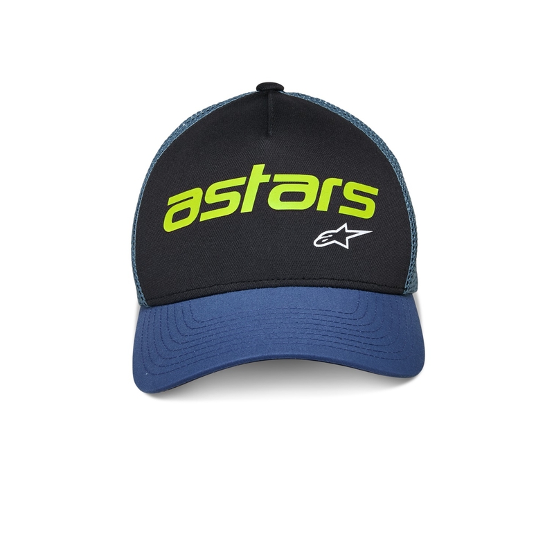 Alpinestars Vital Trucker καπέλο μαύρο-μπλε-πράσινο