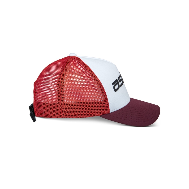 Alpinestars Vital Trucker cap λευκό-καφέ-κόκκινο-πορτοκαλί