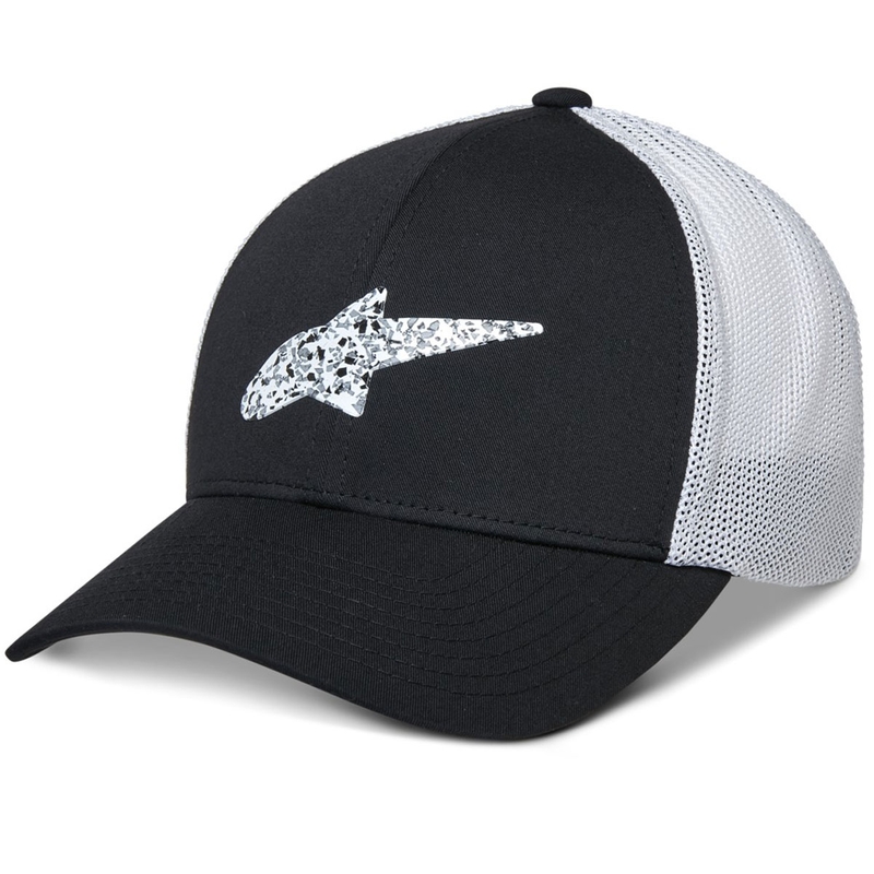 Alpinestars Terolithic Trucker cap μαύρο και άσπρο