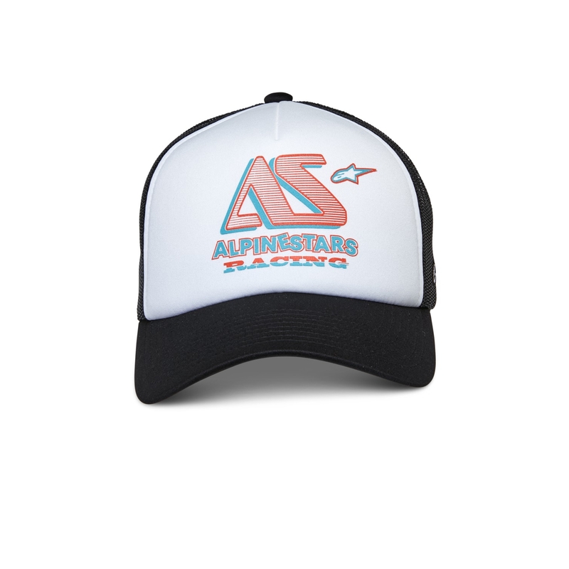 Alpinestars Ayess Trucker cap λευκό και μαύρο