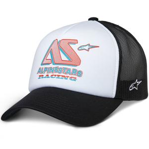 Alpinestars Ayess Trucker cap λευκό και μαύρο