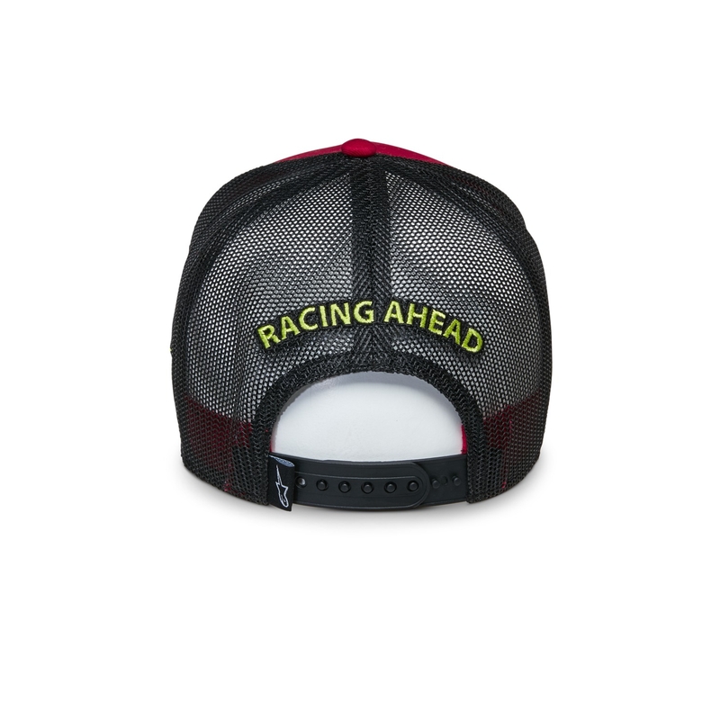 Alpinestars Exceed Trucker cap κόκκινο και μαύρο