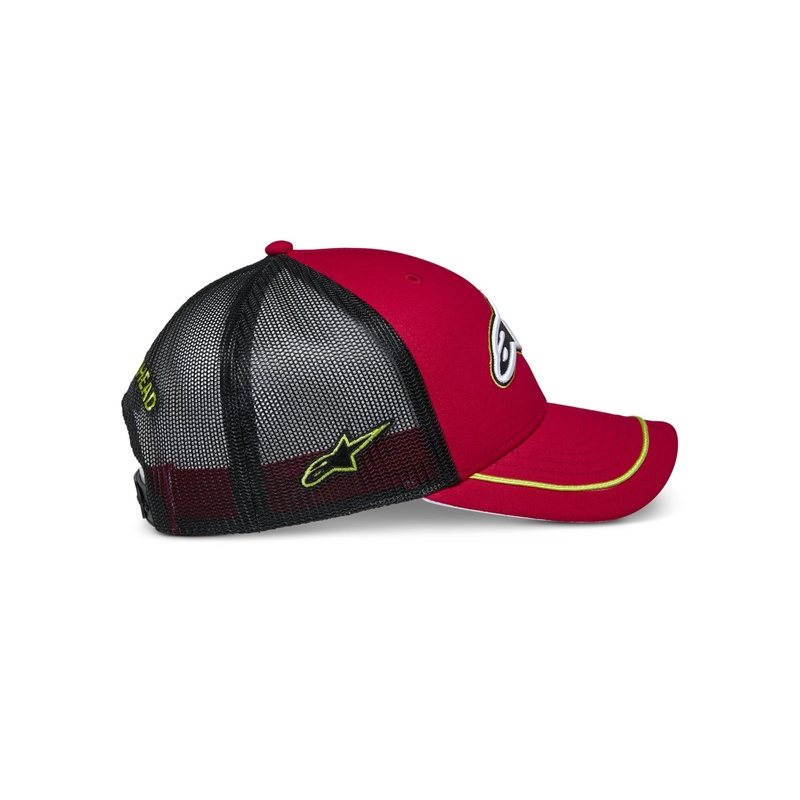 Alpinestars Exceed Trucker cap κόκκινο και μαύρο