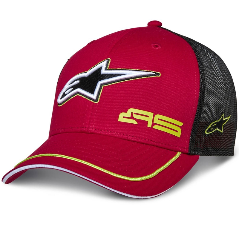Alpinestars Exceed Trucker cap κόκκινο και μαύρο